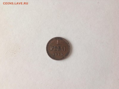 1 ПЕННИ 1915г. - 1