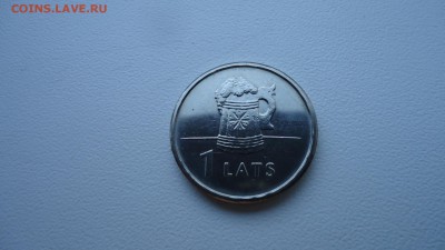 ЛАТВИЯ 1 ЛАТ 2011 ПИВНАЯ КРУЖКА UNC ДО 22.04 22:00 МСК - DSC04273.JPG
