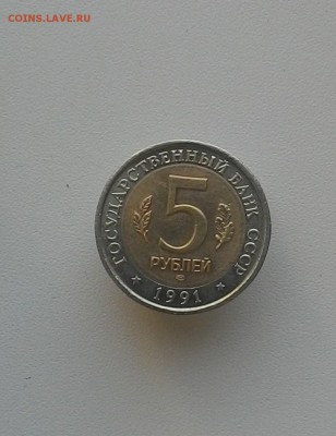 5 рублей 1991 год (Красная книга Винторогий Козел) оценка - 5_rub_1