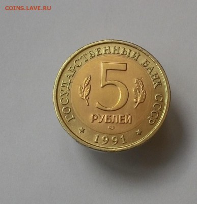 5 рублей 1991 год (Красная книга Винторогий Козел) оценка - 5_rub_3