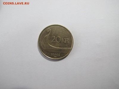 20 Крон, Норвегия, 2002 год. До 22 апреля - IMG_5099.JPG