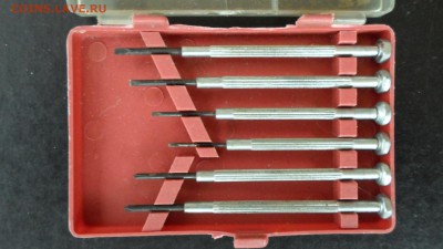 Набор часовых отверток СССР 6шт до 18.04 22.00мск - Часовые отвертки СССР-2.JPG