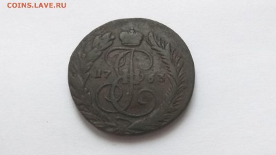 Две копейки 1758,63,68. три монеты с 1 рубля до  23.04.17. - 56505075 (4)