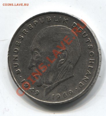 Германия 2 марки 1975 до 14.02.11 в 22.00мск - BRD1975 001