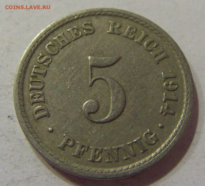5 пфеннигов 1914 А Германия 22.04.2017 22:00 МСК - CIMG2760.JPG