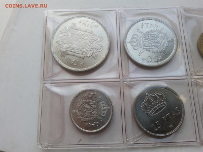 Италия 100,50,25,5 песет 1975 отличные до 22-00 21.04.17 - 20170419_073438