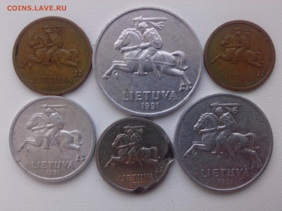 ЛИТВА 1991 года=6 шт. (описание в теме) до 25.04.17 - IMG04618