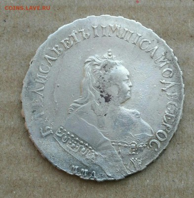 1 рубль 1744 года. - Ipc5RK2VKBY