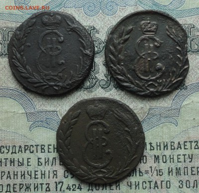 Сибирские копейки 3 монетки. Лот № 1. До 23.04.17. - DSC05981.JPG