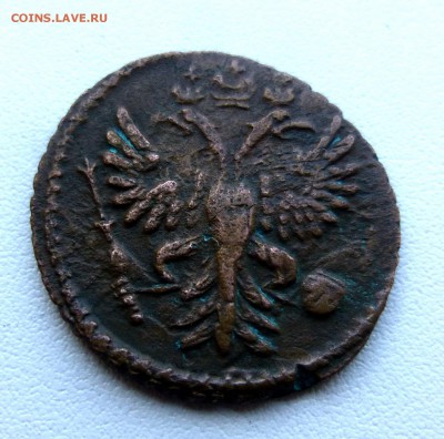 Полушка 1731 два разных гурчения - P1390386.JPG