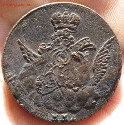 Две монеты 5 коп. 1803 и 1 коп. 1756  предпродажная оценка - _1019497.JPG