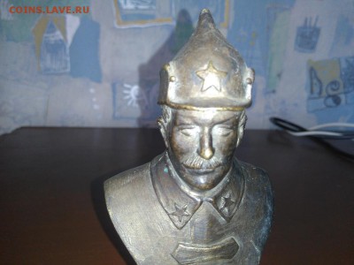 Бюст Сталина. В будёновке. Бронза. - DSC_9919.JPG