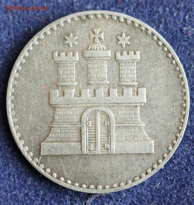 С руб.СВОБОДНЫЙ ГАНЗЕЙСКИЙ г.ГАМБУРГ 1 шиллинг1855г. до 26.4 - IMG_6020.JPG