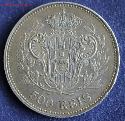 С 1 руб. ПОРТУГАЛИЯ 500 рейс 1908г. ЭММАНУЭЛЬ -II  до 26.04. - IMG_6006.JPG