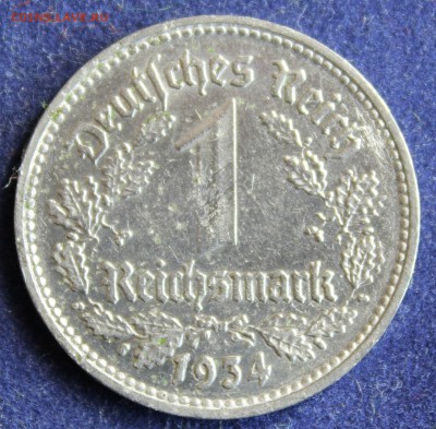 С 1 руб. ГЕРМАНИЯ 1 марк 1934г."D" до 26.04. в 22-00 - IMG_5974.JPG