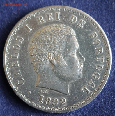 C 1 РУБ. ПОРТУГАЛИЯ 500 рейс 1892г. В КОЛЛЕКЦИЮ! до 27.04. - IMG_6001.JPG