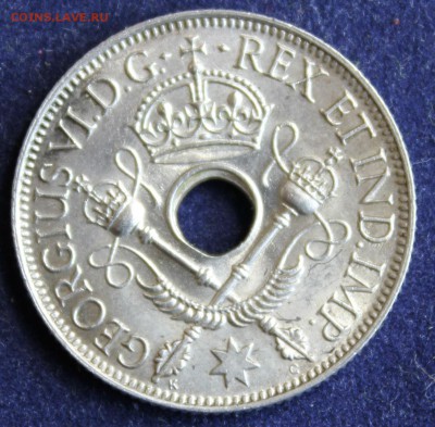 C 1 РУБ. БРИТ.НОВАЯ ГВИНЕЯ 1 шиллинг 1945г. В БЛЕСКЕ до 27.4 - IMG_5939.JPG