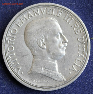 C 1 РУБ. ИТАЛИЯ 2 лиры 1916г. КВАДРИГА  до 27.04. в 22-00 - IMG_5909.JPG