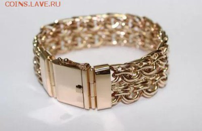 Серебряный браслет "Бисмарк" двойной- на оценку. - b1