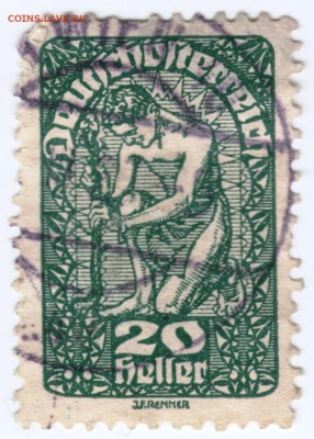 Марка Немецкаяавстрия 20 геллеров до 22.04.17 г. в 23.00 - Scan-170422-0009