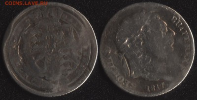 Обмен иностранью - Великобритания шиллинг 1817
