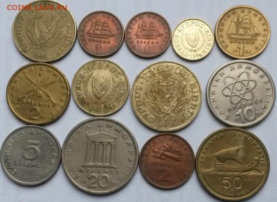 Иностранные монеты. 13 штук.  До 28.04.17  22.00 - 1