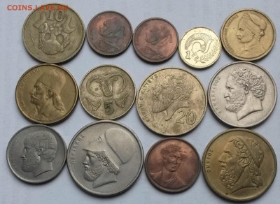 Иностранные монеты. 13 штук.  До 28.04.17  22.00 - 2