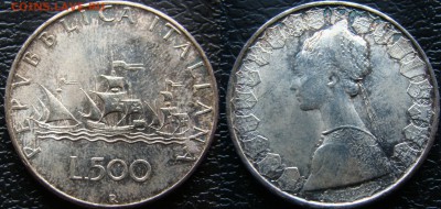 500 лир 1958г. Италия - DSC09174.JPG