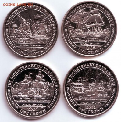 Разыскиваю монеты, посвящённые морским сражениям - 374420.750x0