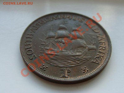 Южная Африка- 1 пенни 1941 Георг VI до 14.02.11 в 22.30 М - 1 пенни 1941-1