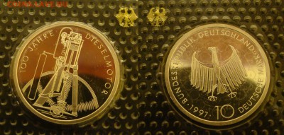 10 марок 1997 Германия, пенни 1930 ЮАР - DSC09194.JPG