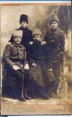 Довоенная фотография военные с наградами - саранск00011