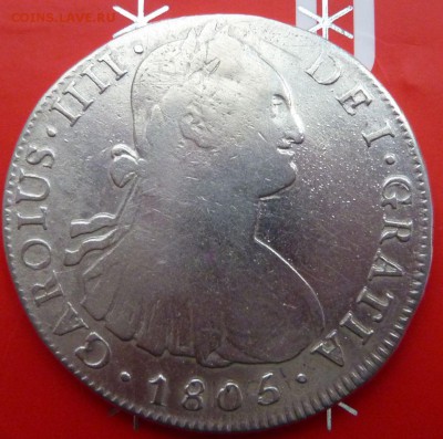 Боливия 8 реалов 1805 - 361