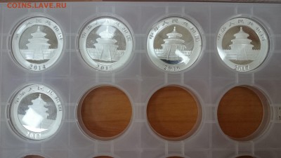 КИТАЙ - 10 юаней ПАНДА (серебро) - DSC_1642.JPG