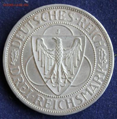 C 1 РУБ. ВЕЙМАР 3 марк 1930г."J" ОРЁЛ В КОЛЛЕКЦИЮ!до 29.04 - IMG_5914.JPG
