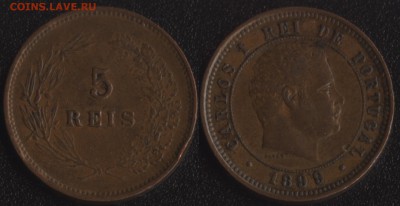Обмен иностранью - Португалия 5 рейс 1899