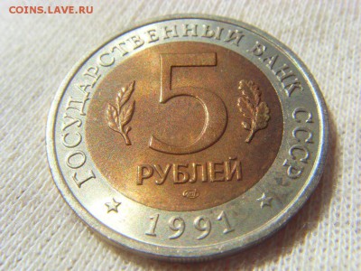 КК 5 руб. 1991 Винторогий козел до 29.04.2017 - SDC14790.JPG
