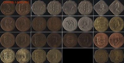 Иностранные монеты на обмен - Б-Гернси +