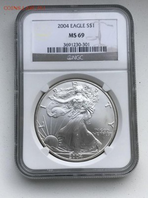 США 1 ДОЛЛАР 2004 год.в слабе NGC MS 69 - IMG_0792.JPG