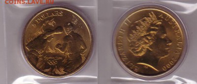 Австралия 5$ долларов 2000 Бокс - бокс.JPG