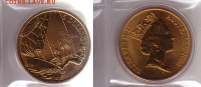 Австралия 5$ долларов 2000 Парусный спорт - парусный спорт.JPG