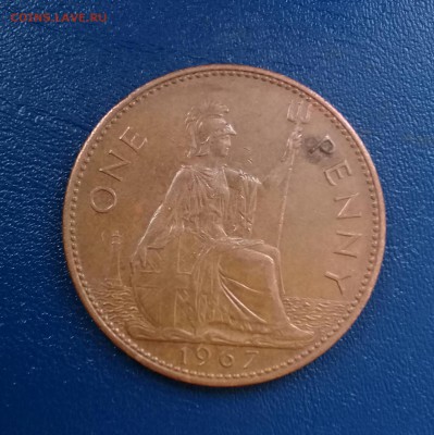 1 пенни 1967,Великобритании,до 26.04. - 20170407_183402