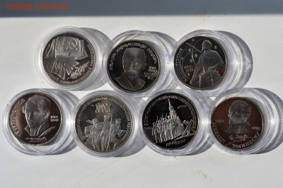 ЮБИЛЕЙКА СССР. 1, 3 рубля 1987-91. ПРУФ. 7 шт до 27.04 23-59 - DSC_0507.JPG