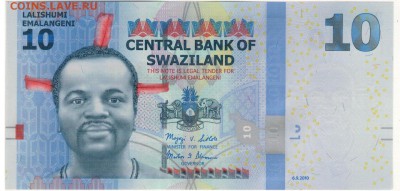 Свазиленд 10 эмалангени 2014 до 01.05.2017 в 22.00мск (Д746) - 1-1св10а