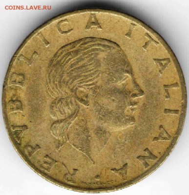 Италия 200 лир 1978 г. до 24.00 01.05.17 г. - им21