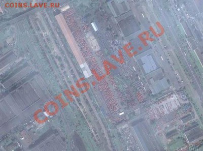 Закажи фотографию!!! - склад тракторного завода, снимок из космоса.JPG