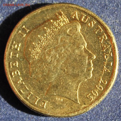 С 1 РУБ. АВСТРАЛИЯ 1 доллар 2005г. ЮБИЛЕЙНЫЙ  до 1.05. в 22 - IMG_6142.JPG