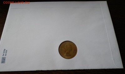 АНГЛИЯ - ЧЕРЧИЛЛЬ освобождение Гернси КОНВЕРТ 2.05, 22.00 - Англия - крона Черчилль 50 лет освобождения Гернси конверт1