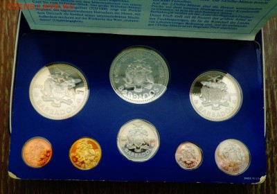 БАРБАДОС - шикарный набор 1976 коробка до 2.05, 22.00 - Барбадос набор в коробке_3