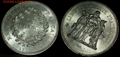 Франция - 50 франков 1978г. UNC №1---02-05-17 в 22-00--- - 50франков1978_1_2